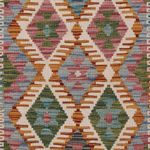 Runner Kelim Rug - Splash - 195 x 60 cm - multicolored