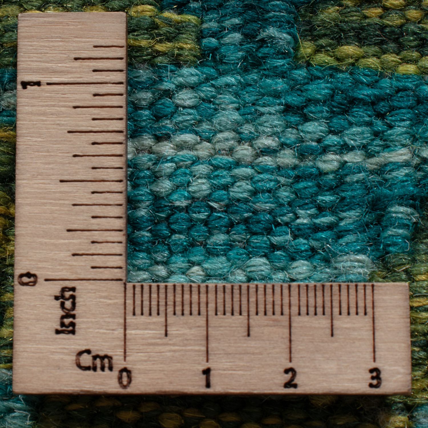 Løper Kelimteppe - Splash - 195 x 65 cm - flerfarget