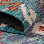 Løper Kelimteppe - Splash - 195 x 65 cm - flerfarget