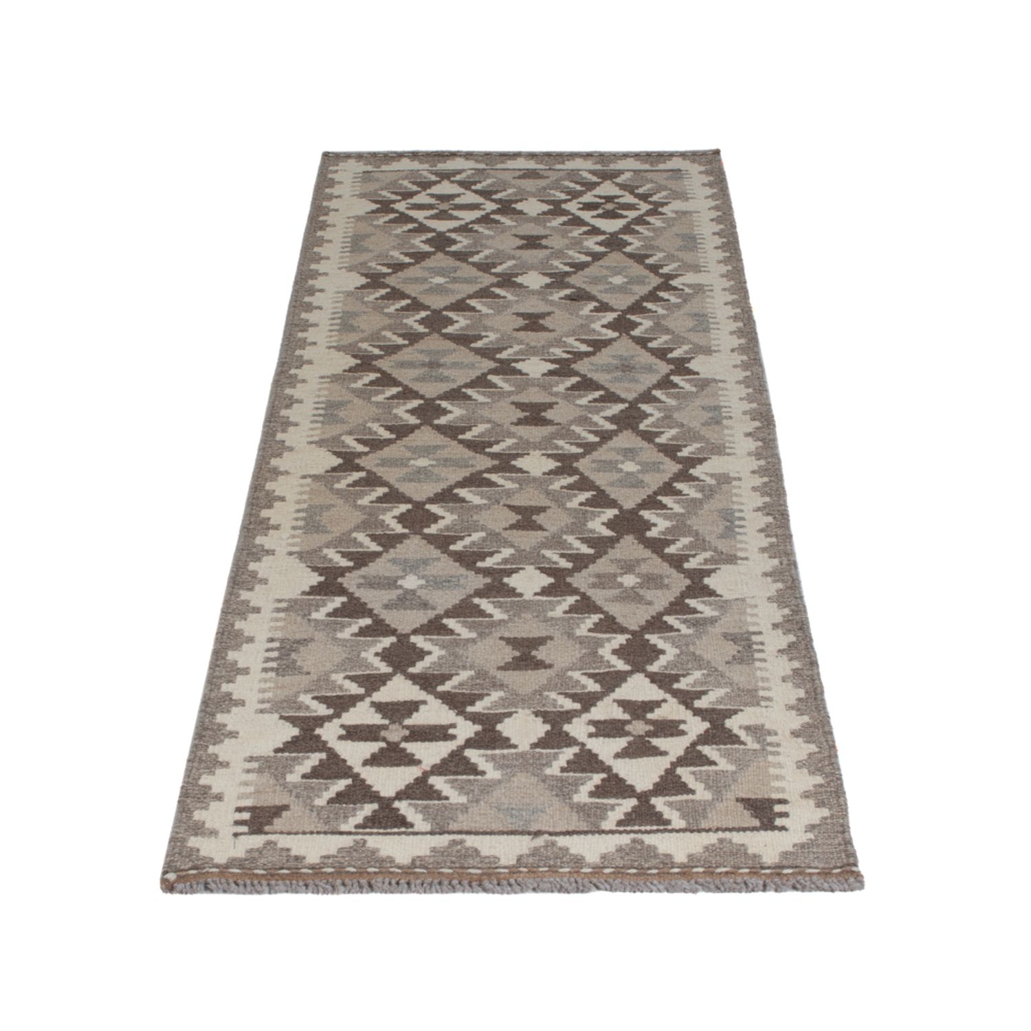 Løper Kelimteppe - Splash - 191 x 60 cm - flerfarget