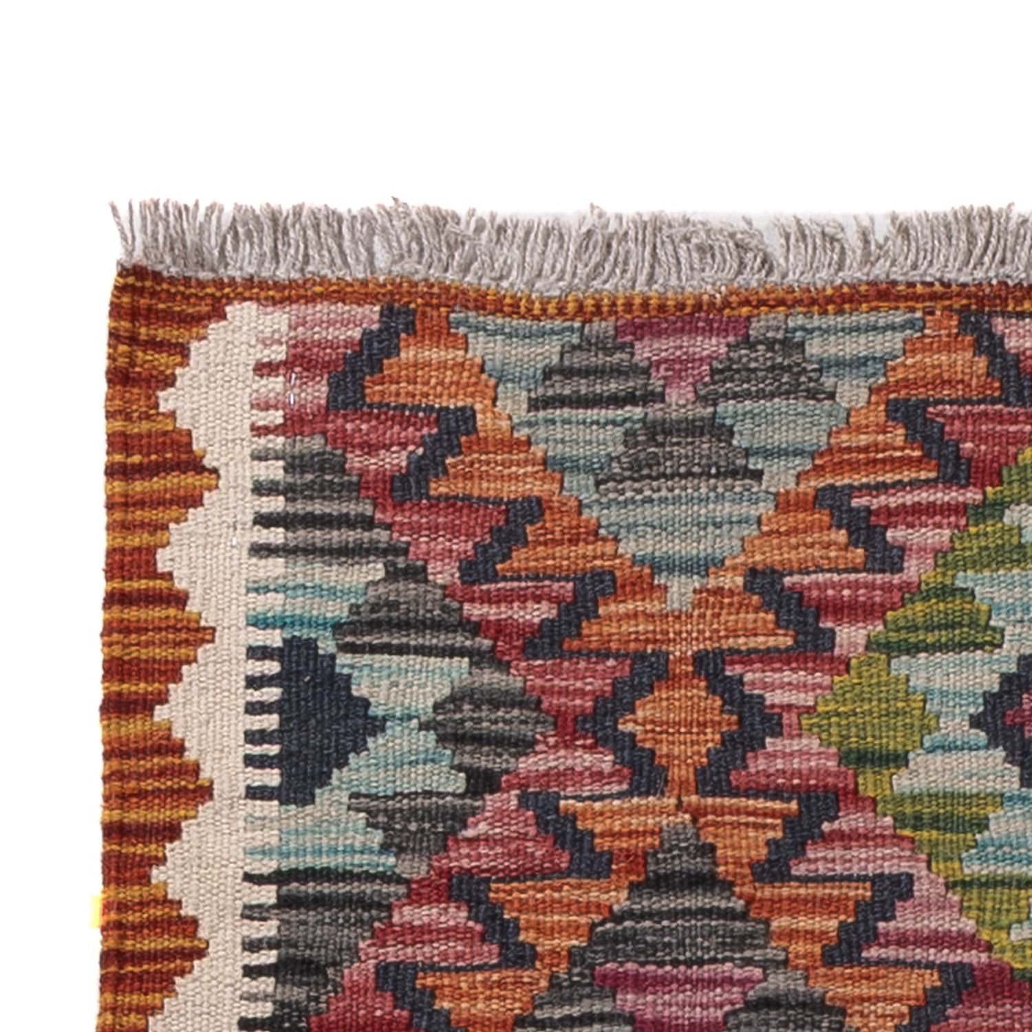 Runner Kelim Rug - Splash - 195 x 66 cm - multicolored