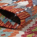 Løper Kelimteppe - Splash - 201 x 59 cm - flerfarget