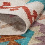 Løper Kelimteppe - Splash - 184 x 67 cm - flerfarget