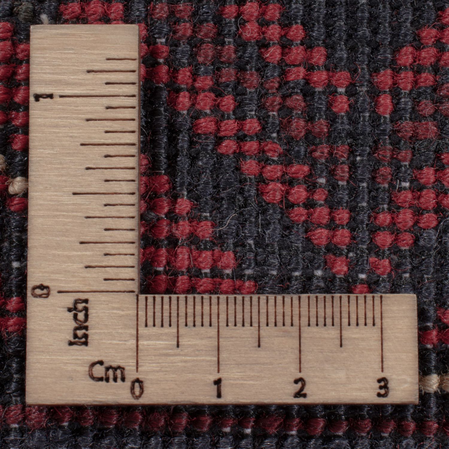 Afghan Rug - Kunduz - 245 x 162 cm - dark red