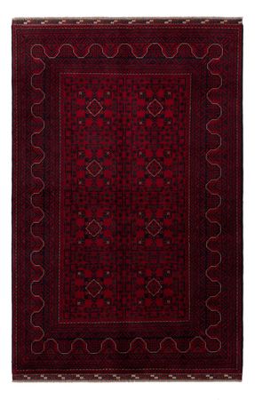 Afghan Rug - Kunduz - 245 x 162 cm - dark red