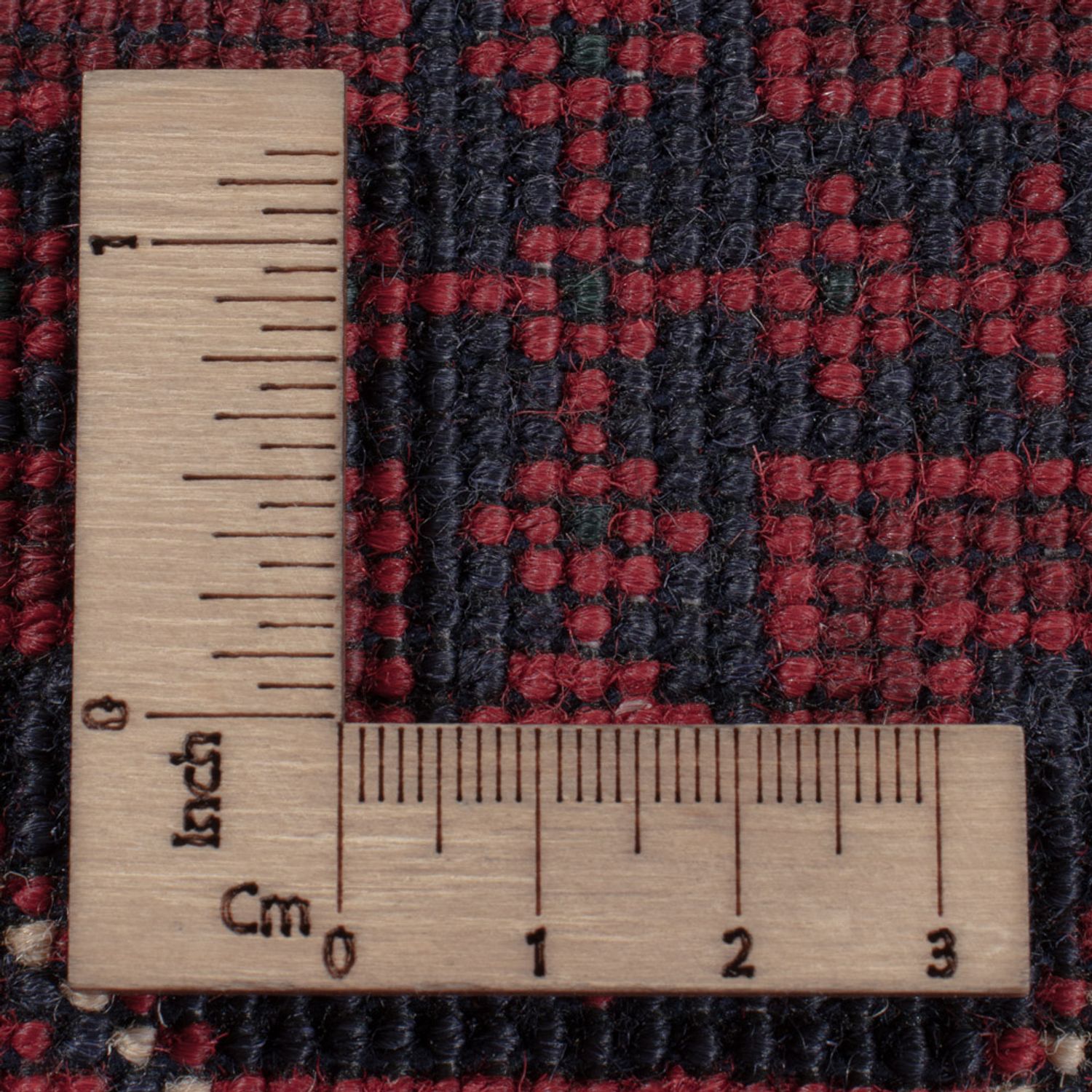 Afghan Rug - Kunduz - 233 x 170 cm - dark red