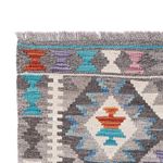 Runner Kelim Rug - Splash - 195 x 82 cm - multicolored