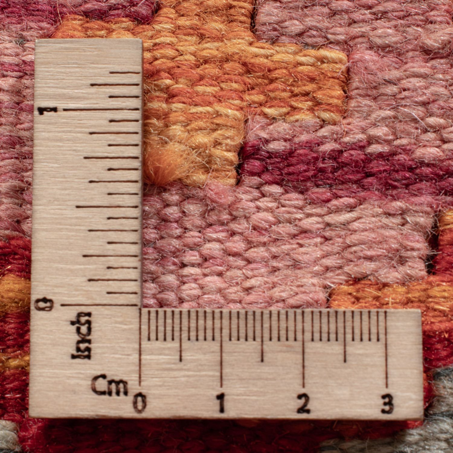 Runner Kelim Rug - Splash - 198 x 82 cm - multicolored