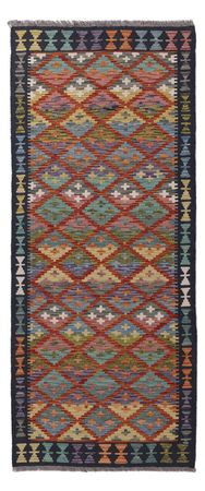 Runner Kelim Rug - Splash - 198 x 82 cm - multicolored