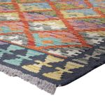 Runner Kelim Rug - Splash - 198 x 82 cm - multicolored