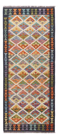 Runner Kelim Rug - Splash - 194 x 81 cm - multicolored