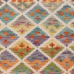 Runner Kelim Rug - Splash - 194 x 81 cm - multicolored