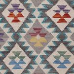 Løper Kelimteppe - Splash - 206 x 80 cm - flerfarget