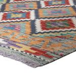 Runner Kelim Rug - Splash - 197 x 84 cm - multicolored