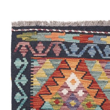 Runner Kelim Rug - Splash - 191 x 80 cm - multicolored