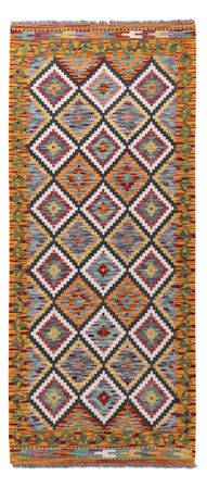 Runner Kelim Rug - Splash - 197 x 84 cm - multicolored