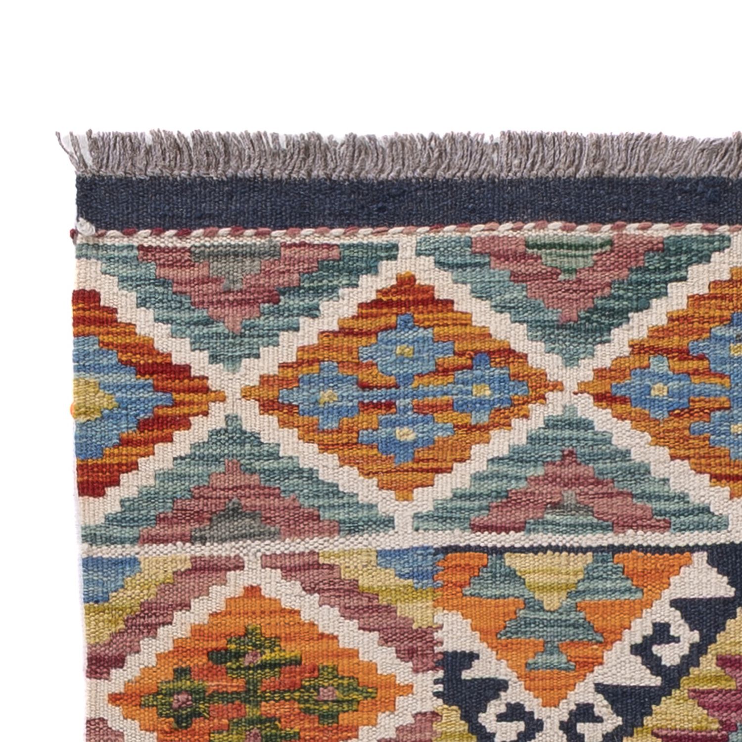 Runner Kelim Rug - Splash - 190 x 80 cm - multicolored