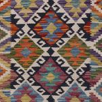 Runner Kelim Rug - Splash - 190 x 80 cm - multicolored