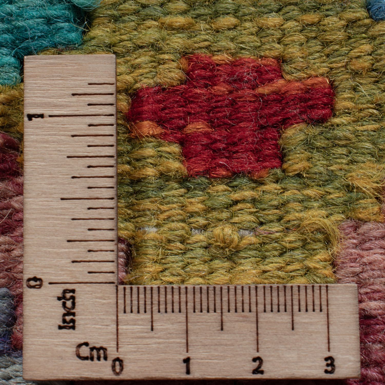 Runner Kelim Rug - Splash - 197 x 83 cm - multicolored