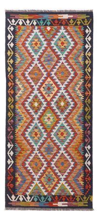 Runner Kelim Rug - Splash - 197 x 86 cm - multicolored