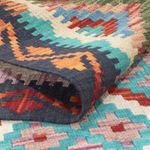 Runner Kelim Rug - Splash - 193 x 79 cm - multicolored