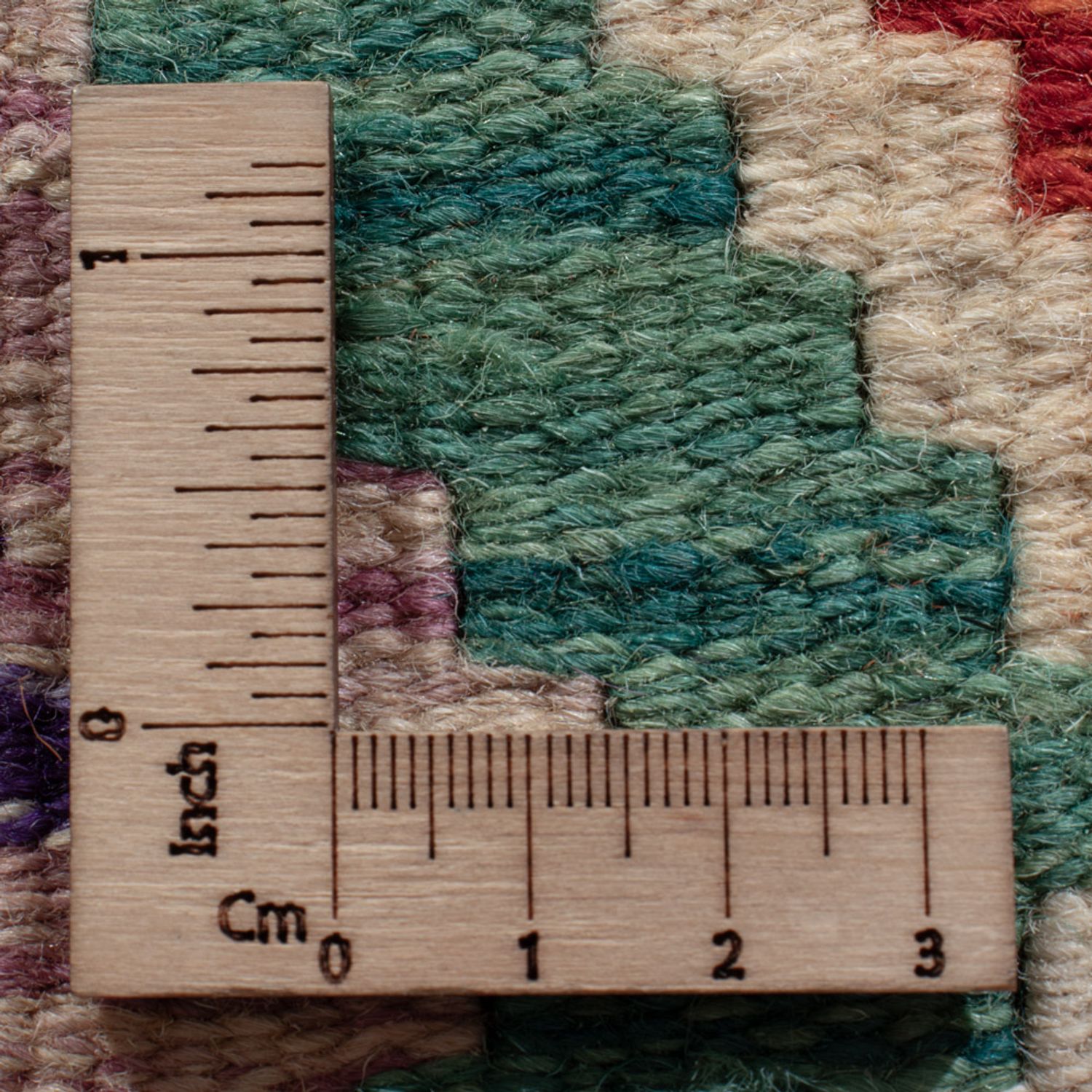 Runner Kelim Rug - Splash - 200 x 71 cm - multicolored