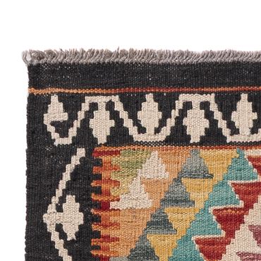 Runner Kelim Rug - Splash - 193 x 65 cm - multicolored