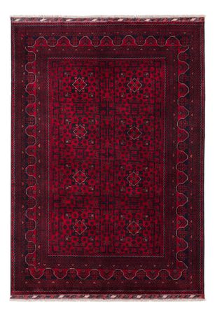 Afghan Rug - Kunduz - 238 x 168 cm - dark red