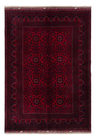Afghan Rug - Kunduz - 237 x 170 cm - dark red