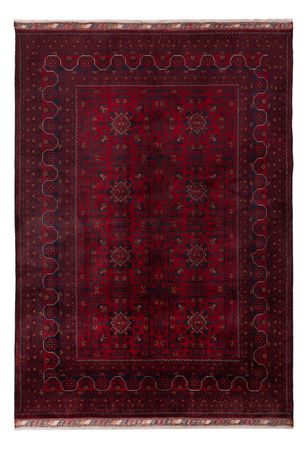 Afghan Rug - Kunduz - 236 x 167 cm - dark red