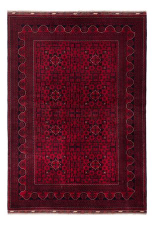 Afghan Rug - Kunduz - 235 x 167 cm - dark red
