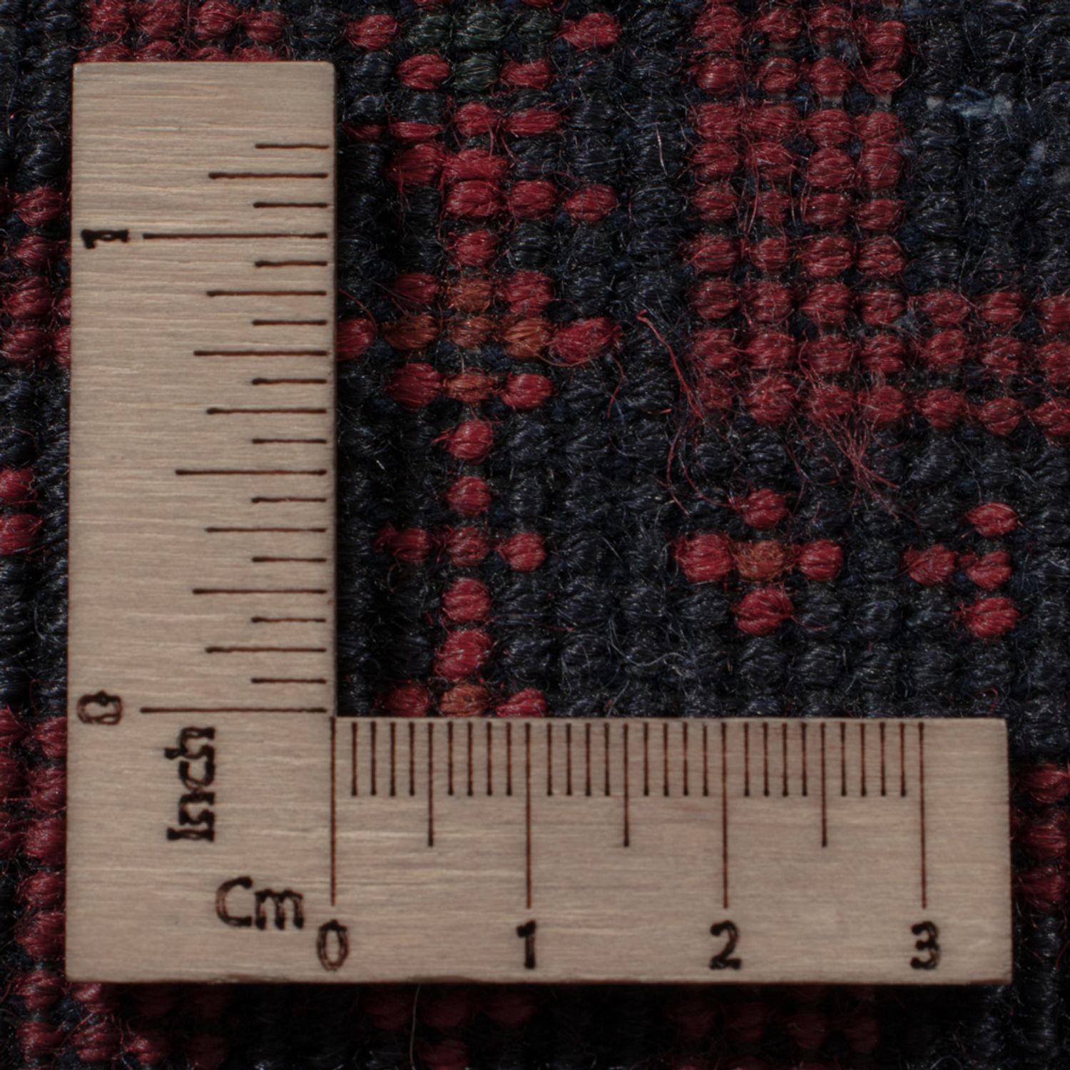 Afghan Rug - Kunduz - 234 x 163 cm - dark red