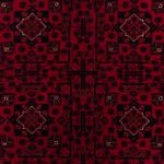 Afghan Rug - Kunduz - 234 x 163 cm - dark red