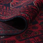 Afghan Rug - Kunduz - 234 x 163 cm - dark red