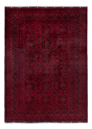 Afghan Rug - Kunduz - 237 x 175 cm - dark red