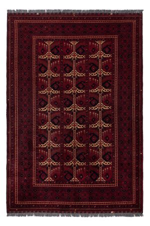 Afghan Rug - Kunduz - 238 x 163 cm - dark red