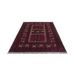 Afghan Rug - 240 x 152 cm - dark red