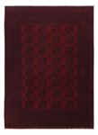 Afghan Teppich - Filpa - 346 x 255 cm - dunkelrot
