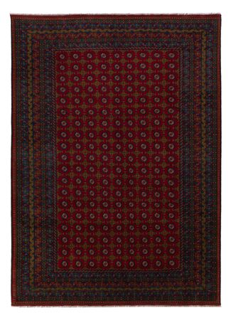 Afghan Teppich - Filpa - 348 x 248 cm - dunkelrot