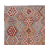 Kelim Rug - Splash - 367 x 256 cm - multicolored