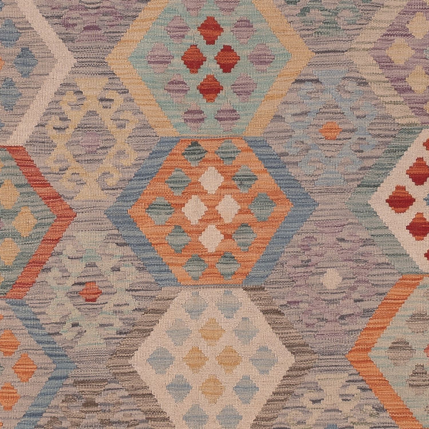 Kelim Rug - Splash - 353 x 262 cm - multicolored