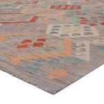 Kelim Rug - Splash - 353 x 262 cm - multicolored