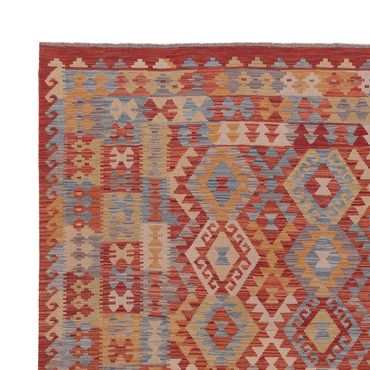 Kelim Rug - Splash - 349 x 258 cm - multicolored