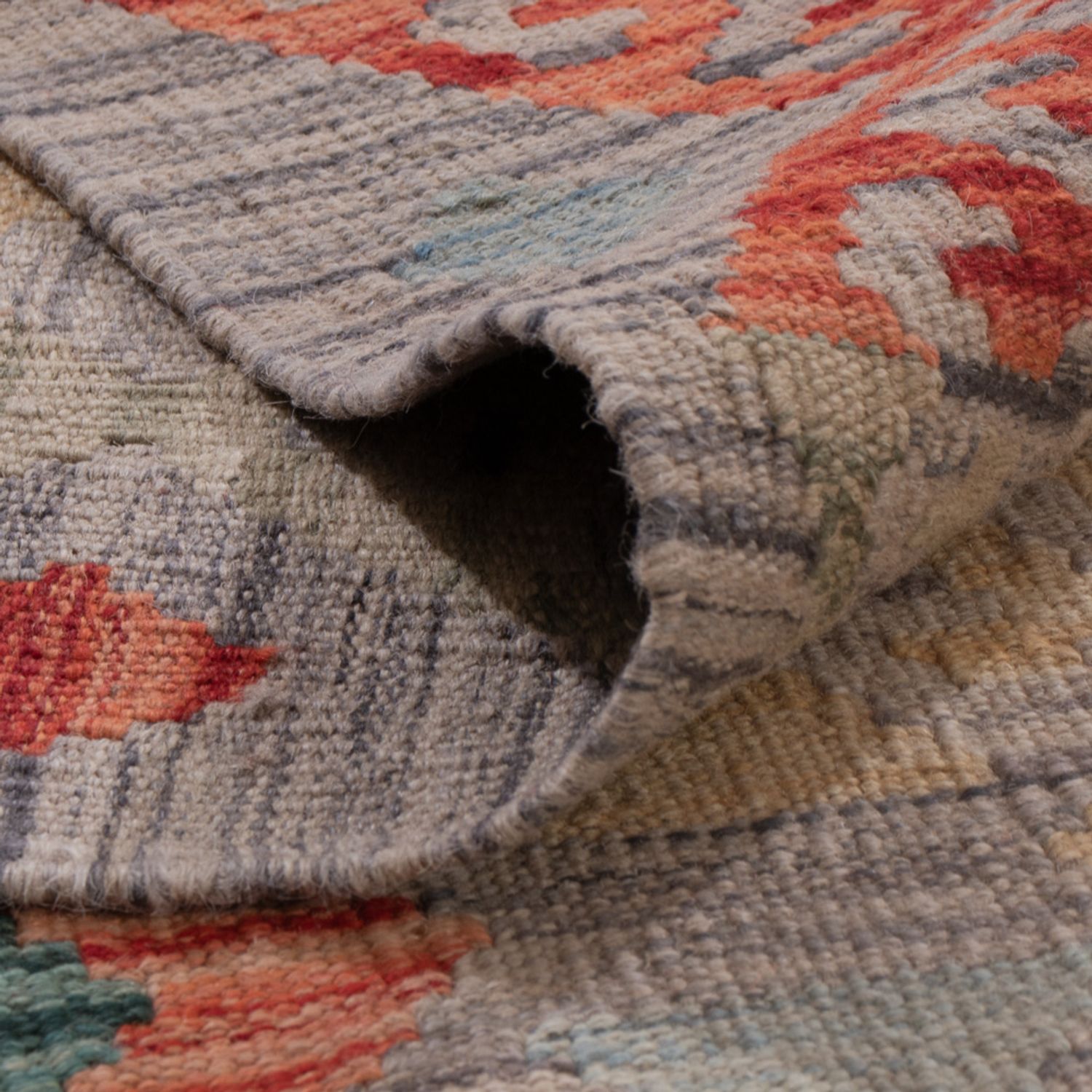 Kelim Rug - Splash - 352 x 255 cm - multicolored