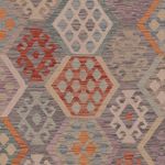 Kelim Rug - Splash - 356 x 255 cm - multicolored