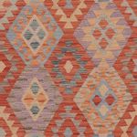 Kelim Rug - Splash - 301 x 249 cm - multicolored