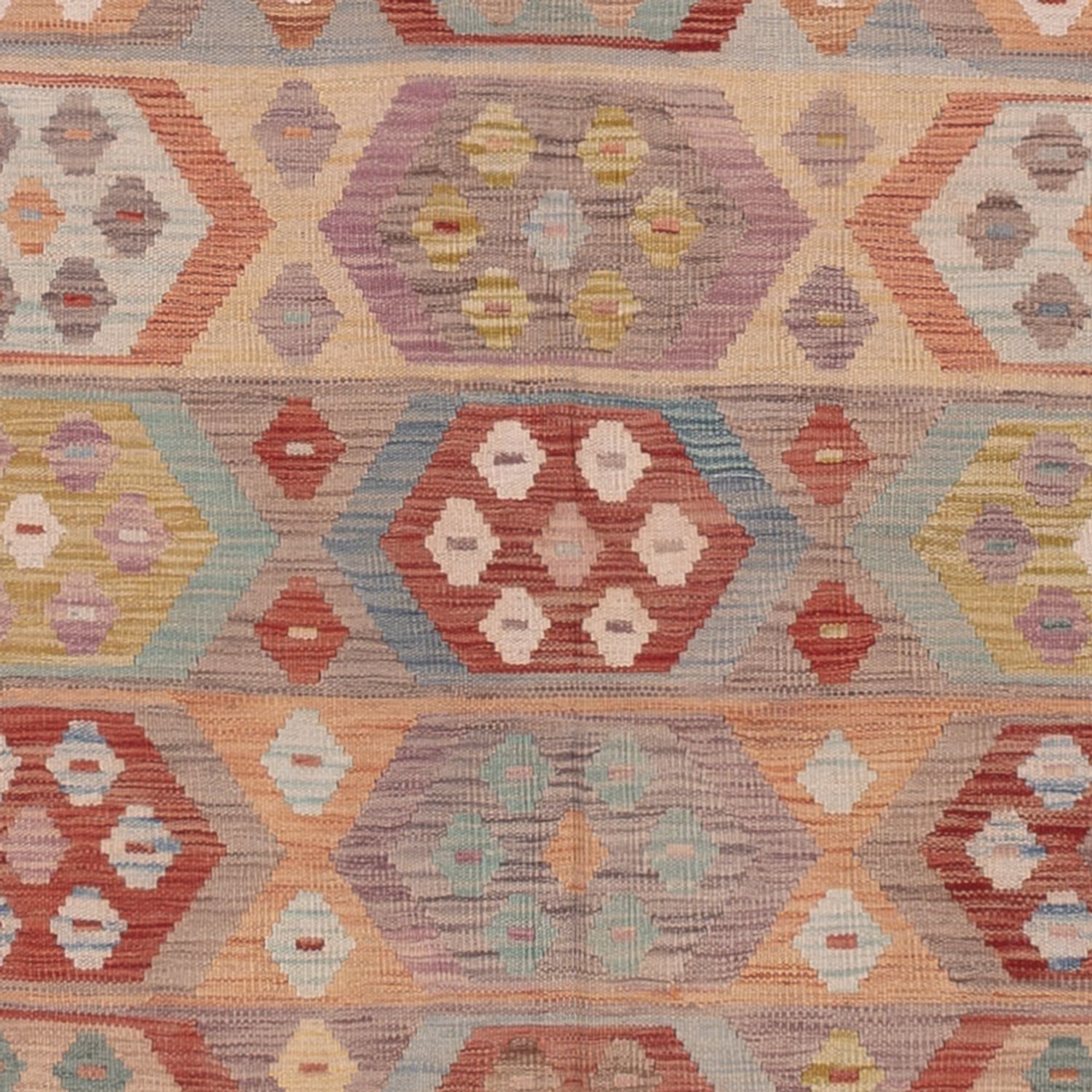 Kelim Rug - Splash - 352 x 254 cm - multicolored