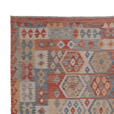 Kelim Rug - Splash - 295 x 205 cm - multicolored