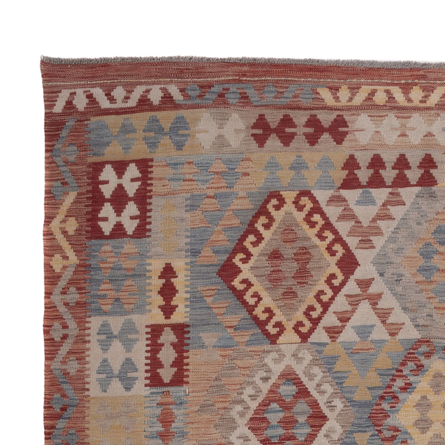 Kelim Rug - Splash - 298 x 198 cm - multicolored