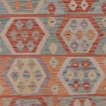 Kelimteppe - Splash - 298 x 247 cm - flerfarget